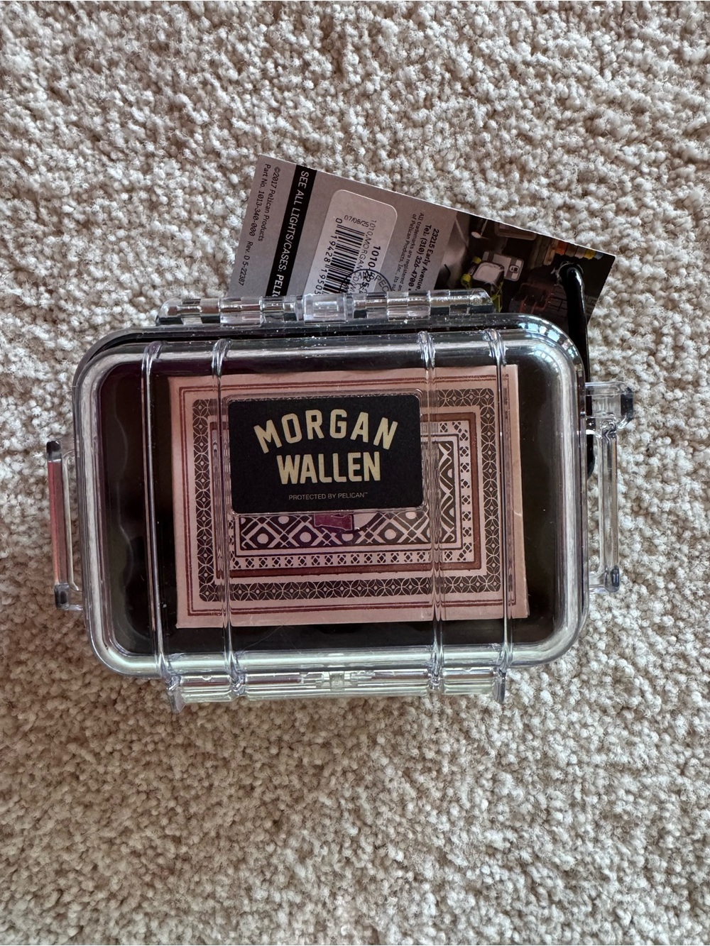 Unopened limited-edition Morgan Wallen VIP tour